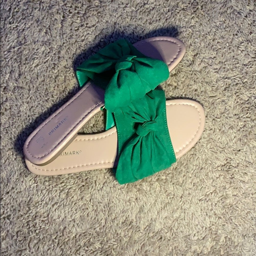 Primark green flops